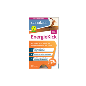 Viên uống tăng tập trung, giúp tỉnh táo SANOTACT ENERGIEKICK KAPSELN