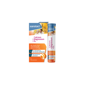 SANOTACT CALCIUM + MAGNESIUM + D3 | VIÊN BỔ SUNG CANXI & GIÚP XƯƠNG, RĂNG CHẮC KHỎE