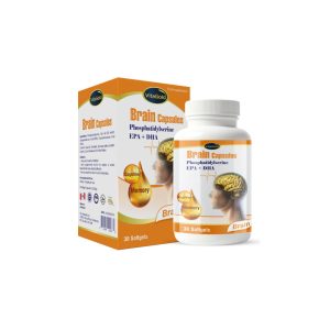 VIÊN BỔ NÃO, HỖ TRỢ TRÍ NHỚ, NHẬN THỨC - VITAGOLD BRAIN CAPSULES