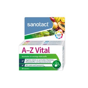 SANOTACT AZ VITAL VIÊN UỐNG BỔ SUNG 26 VITAMIN & KHOÁNG CHẤT