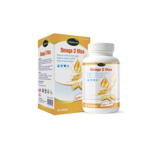 VIÊN HỖ TRỢ SỨC KHỎE TIM MẠCH, NÃO VÀ MẮT - VITAGOLD OMEGA 3 MAX